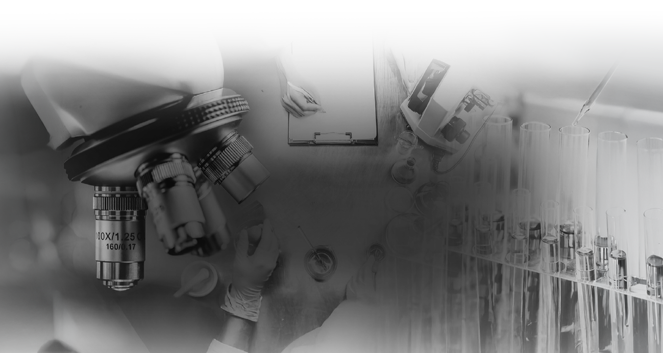 Advanced nutrition science laboratory with microscope and test tubes supporting research and innovation